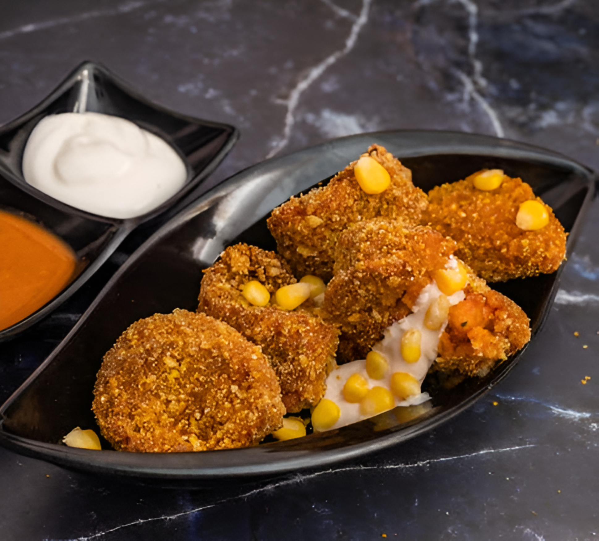 Cheese Paneer Kurkure Momos